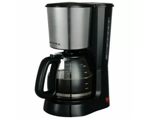 Кофеварка SUPRA CMS-1501 нерж.сталь/черный