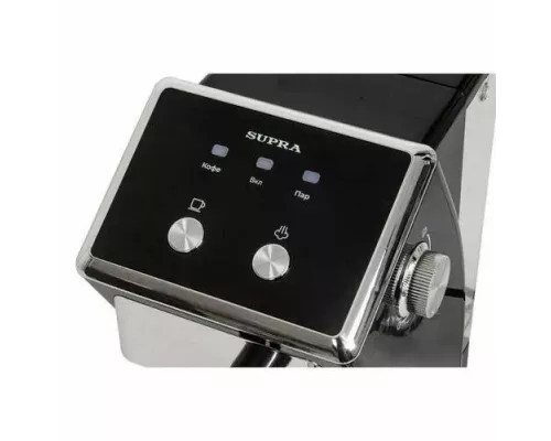 Кофеварка SUPRA CMS-1501 нерж.сталь/черный