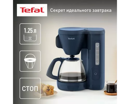 Кофеварка Tefal CM2M1410 синий