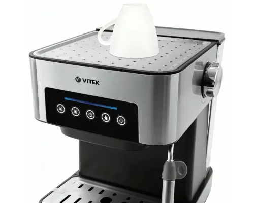 Кофеварка Vitek VT-1508 черный/серебристый