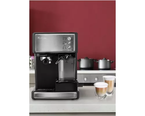 Кофеварка Vitek VT-1514 (BK) нержавеющая сталь/черный