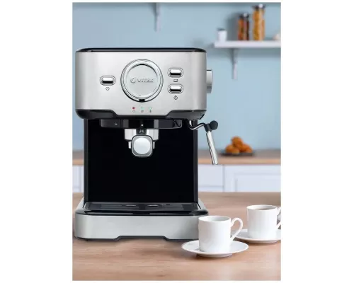 Кофеварка Vitek VT-1520 серебристый/черный