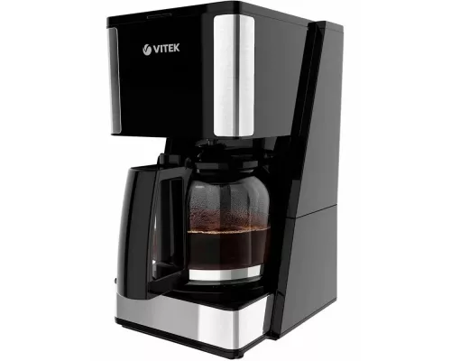 Кофеварка Vitek VT-8384 (MC) черный/серебро