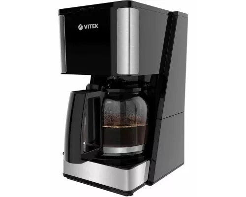 Кофеварка Vitek VT-8384 (MC) черный/серебро