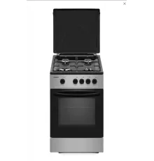 Кухонная плита KRAFT KF-FSK5301GS серый/черный