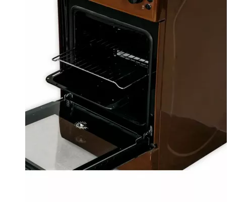 Кухонная плита KRAFT KF-FSK5403AGBR коричневый