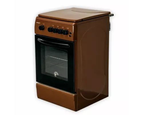 Кухонная плита KRAFT KF-FSK5403AGBR коричневый