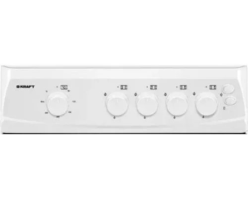 Кухонная плита KRAFT KF-FSK5407AGW белый
