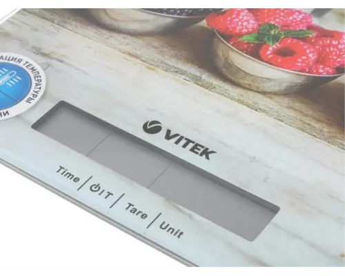 Кухонные весы Vitek VT-2429 бежевый/рисунок