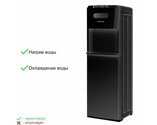 Кулер Starwind SW-1012EB черный