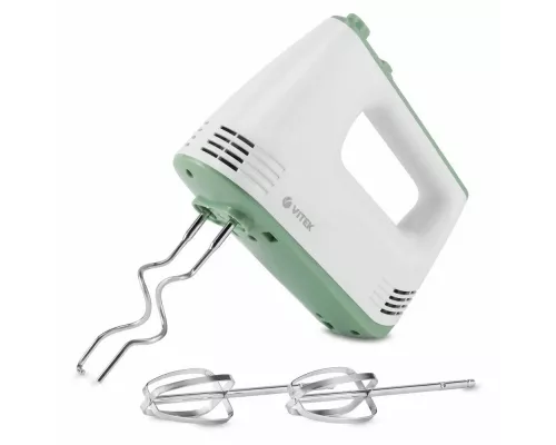 Миксер Vitek VT-1405 (MC) белый/зеленый