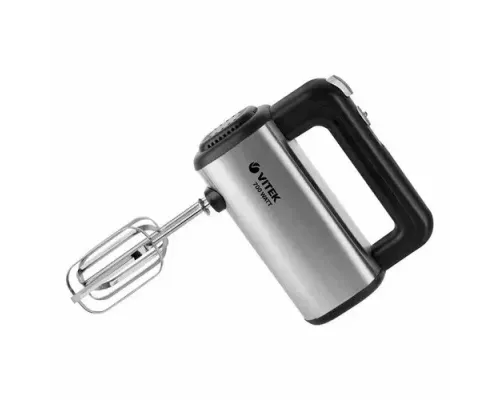 Миксер Vitek VT-1414 серебристый/черный