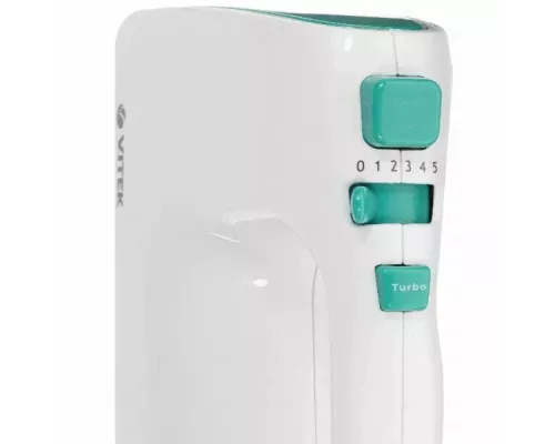 Миксер Vitek VT-1490 белый/зеленый