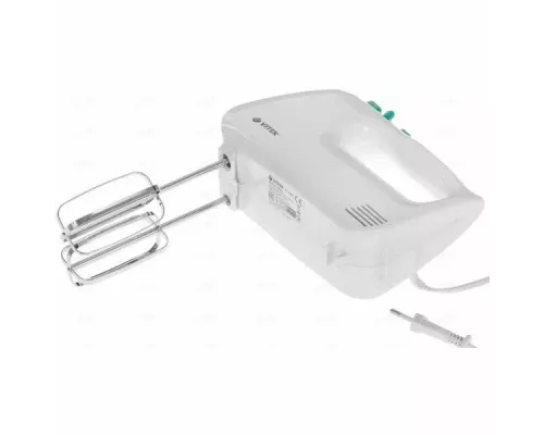 Миксер Vitek VT-1490 белый/зеленый
