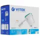 Миксер Vitek VT-1490 белый/зеленый