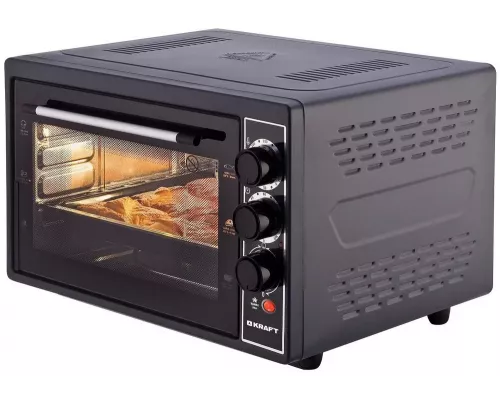 Мини-печь KRAFT KF-MO 4506 BL черный