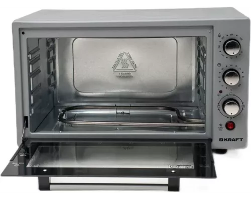 Мини-печь KRAFT KF-MO 4506 GR серый
