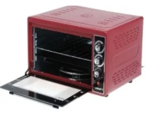 Мини-печь KRAFT KF-MO3804KR красный