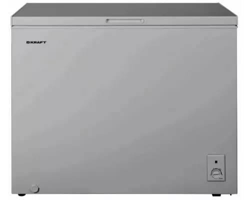 Морозильный ларь KRAFT BD (W)-280SRX серебристый