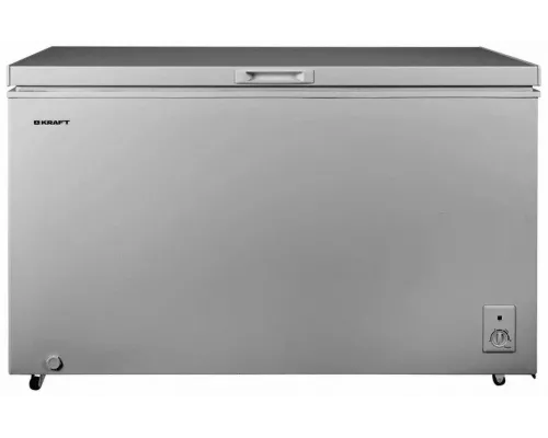 Морозильный ларь KRAFT BD (W)-460SRX серый
