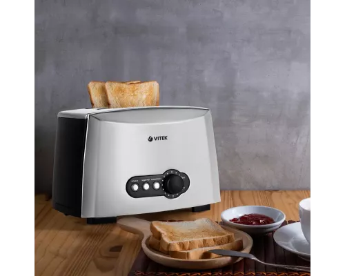 Тостер Vitek VT-7162 серый