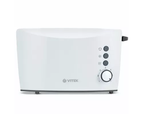 Тостер Vitek VT-7166 (MC) белый/серый