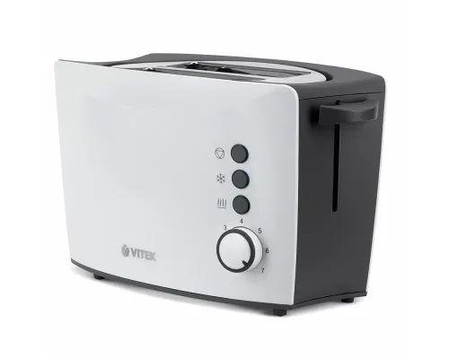 Тостер Vitek VT-7166 (MC) белый/серый