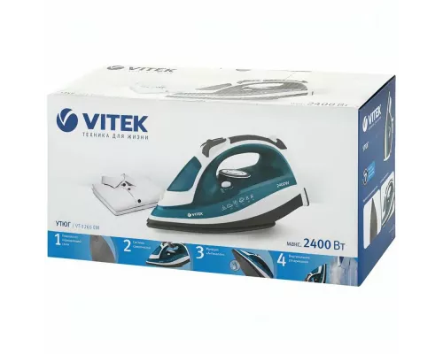 Утюг Vitek VT-1265 изумрудный