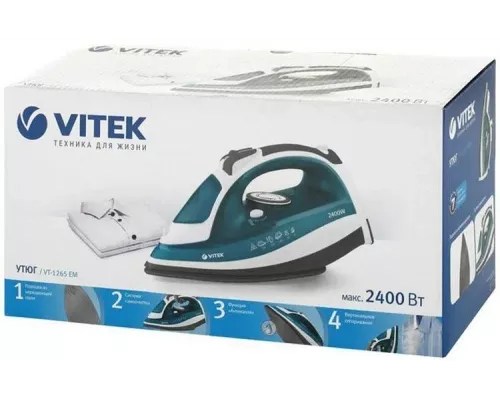 Утюг Vitek VT-1265 изумрудный