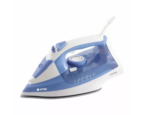 Утюг Vitek VT-8330 белый/голубой