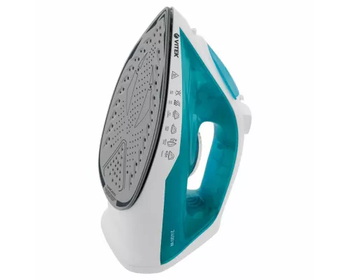 Утюг Vitek VT-8336 белый/бирюзовый