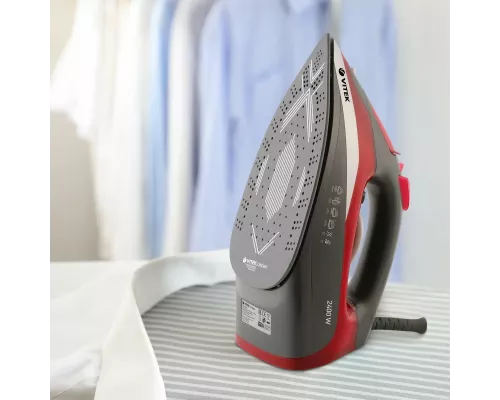 Утюг Vitek VT-8348 серый/красный