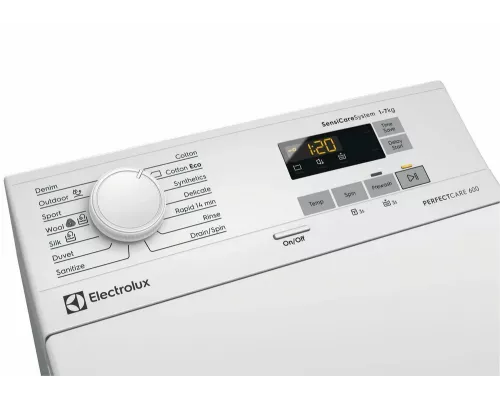 Вертикальная стиральная машина Electrolux EW6TN5061F белый
