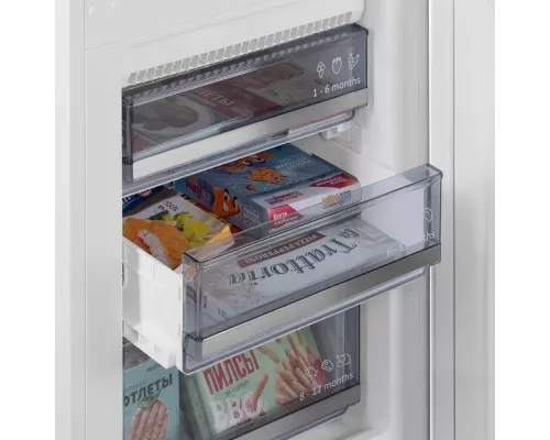 Встраиваемый холодильник Maunfeld MBF193NFFWGR белый