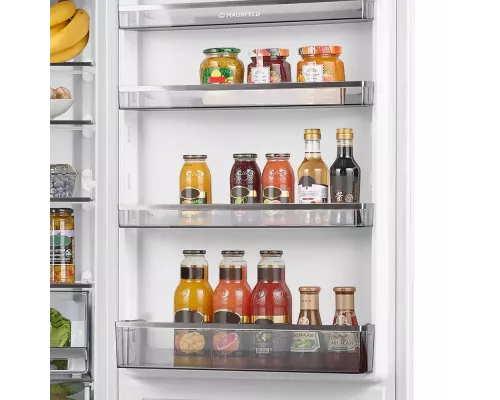 Встраиваемый холодильник Maunfeld MBF193NFW1GR белый