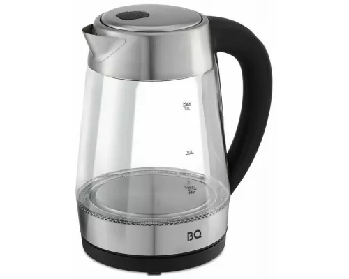 Чайник BQ KT1700G черный-сталь