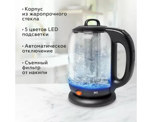 Чайник BQ KT1701G Black