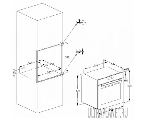 Духовой шкаф Beko BBIM18300SG черный