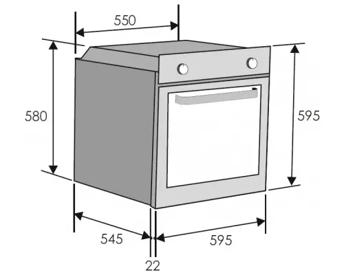 Духовой шкаф CANDY FCP605WXL/E белый