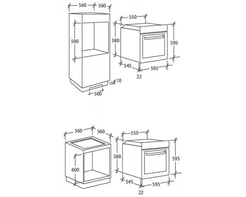 Духовой шкаф CANDY FCP605WXL/E белый