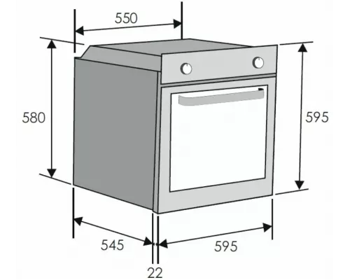 Духовой шкаф CANDY FCP625WXL/E белый