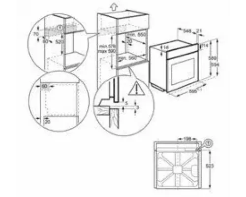 Духовой шкаф Electrolux EOD6P77X