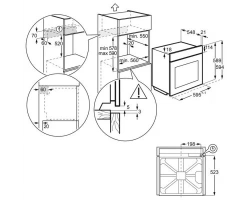 Духовой шкаф Electrolux EOE7C31V