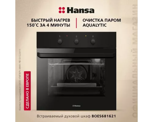 Духовой шкаф Hansa BOES681621