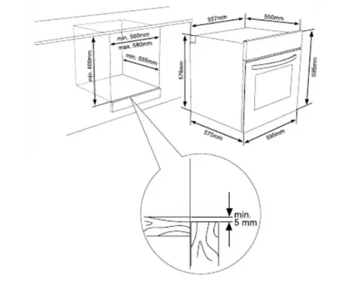 Духовой шкаф Jacky's JO EW75410