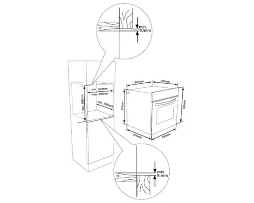 Духовой шкаф Jacky's JO EW75410