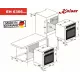 Духовой шкаф Kaiser EH 6306 RS