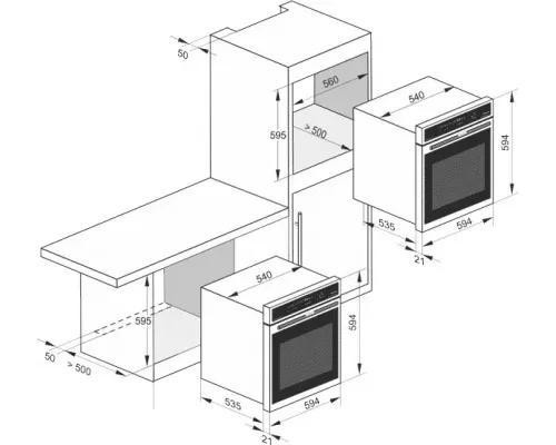 Духовой шкаф Kaiser EH 6326 W