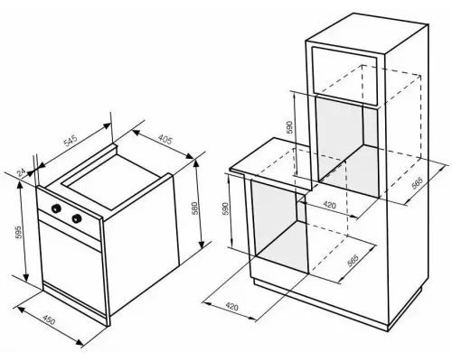 Духовой шкаф Korting OKB 7931 CMX
