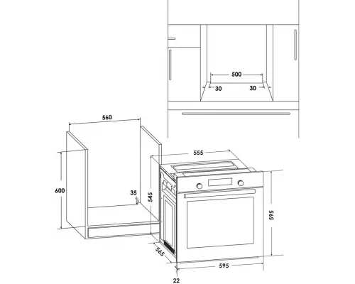 Духовой шкаф Schaub Lorenz SLB EW6313 белая
